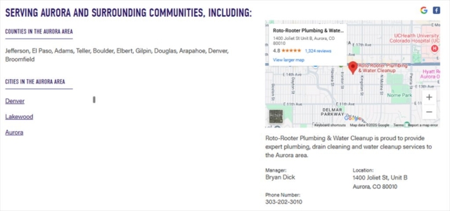 Google Map Embed