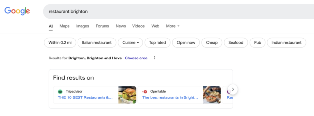 Find Results On