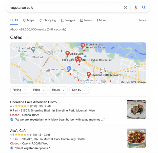 Google Business Reviews Review Justifications