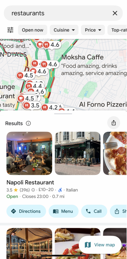 Google Maps Mobile