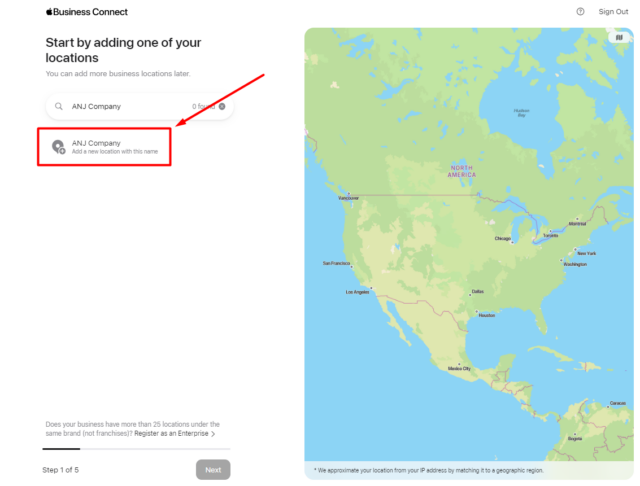 New Abc Listing Add Location